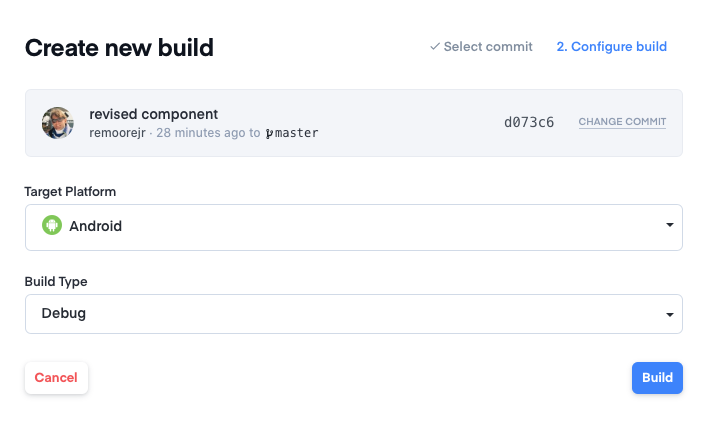 Appflow Create Android Build